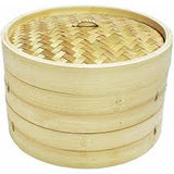 BAMBOO STEAMER 7INCHES, 17.8CM, 1 SET