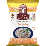 INDIA GATE, BASMATI RICE EVERYDAY 1KG