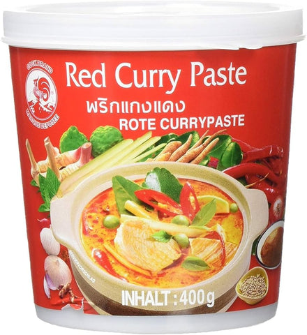 COCK CURRY PASTE RED 400G