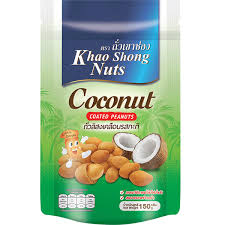 KHAO SHONG, COCONUT COATED PEANUTS 150G