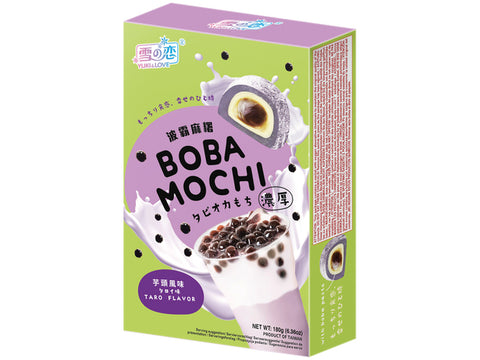 Y&L, BOBA MOCHI CAKES TARO FLAVOUR 180G