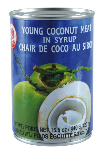 COCK, COCONUT MEAT IN SYRUP 425G