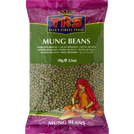 TRS, MUNG BEAN WHOLE GREEN 1KG