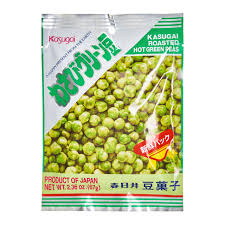 KASUGAI, GREEN PEAS SNACK HOT 67G