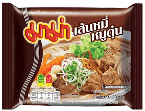 MAMA, INSTANT VERMICELLI PORK 50G