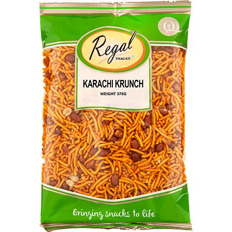 REGAL SNACK, KARACHI KRUNCH MIX 375G