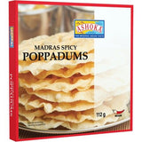 ASHOKA  Poppadoms Madras Spicy 112G