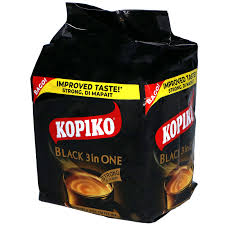 KOPIKO, BLACK 3IN1 INSTANT COFFEE POWDER 10X30G