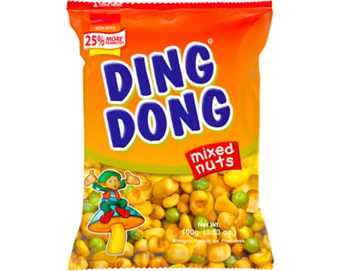 DING DONG, MIXED NUTS ORIGINAL 100G