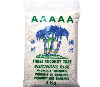 TCT KOKOSBAUM, LONG GRAIN GLUTINOUS RICE 1KG