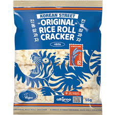 KOREAN STREET, RICE CRACKER ORIGINAL 55G