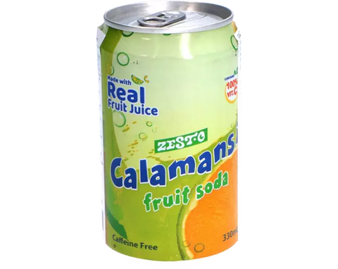ZEST-O, CALAMANSI SODA WITH HONEY 330ML