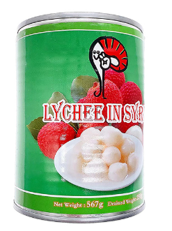 MJ, LYCHEE IN SYRUP 567G