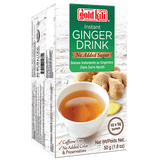 GOLD KILI, INSTANT GINGER DRINK NO SUGAR ADDED 10X5G