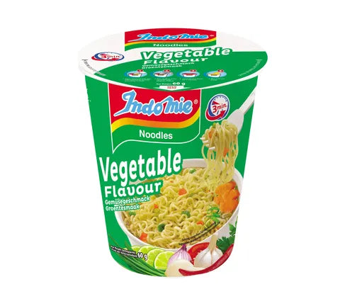 INDOMIE, NOODLE CUP VEGETABLE 58G