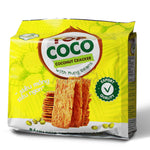 TOP COCO, COCONUT CRACKERS 150g 3 FLAVOURS