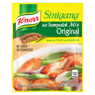Knorr, Sinigang Sa Sampalok Mix Original (tamarind)44g