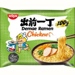 NISSIN, INSTANT NOODLE DEMAE CHICKEN 100G