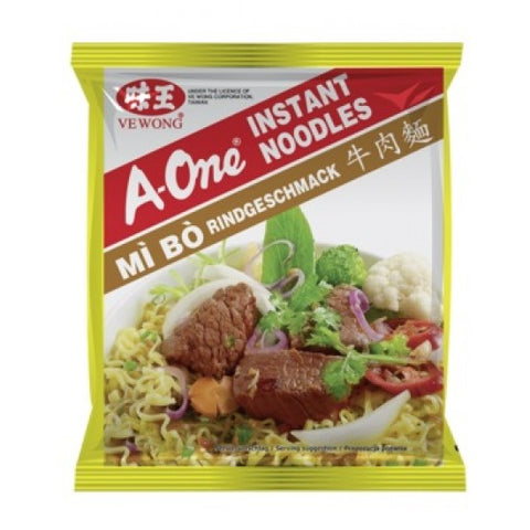 AONE NOODLE BEEF 85G