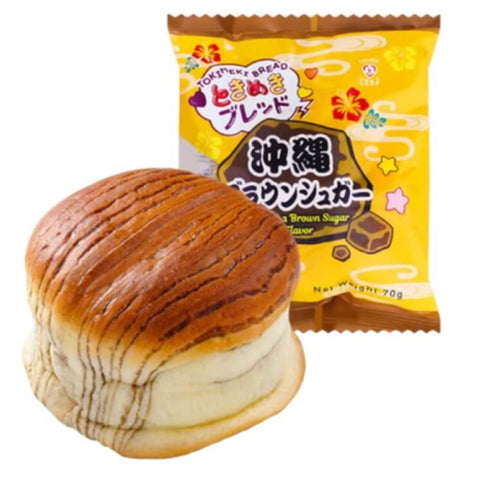 Tokimeki Bread Okinawa Brown Sugar/Melon flavour, 70g
