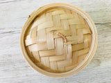 Bamboo Steamer with lid, 1 Set