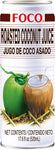 Foco, Coconut juice, roasted, 520ML