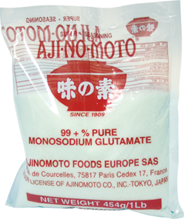 Ajinomoto, Glutamate (MSG), various sizes