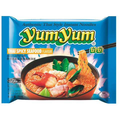 YUM YUM, instant noodles spicy seafood 70g