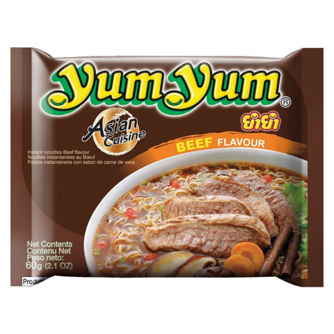 YUM YUM, instant noodle Beef flavour, 60g