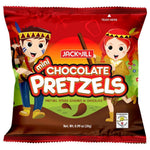 J&J, Mini Choco Pretzels, 28g