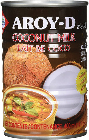 Aroy-D, Coconut milk for cooking 17-19%, 400ml