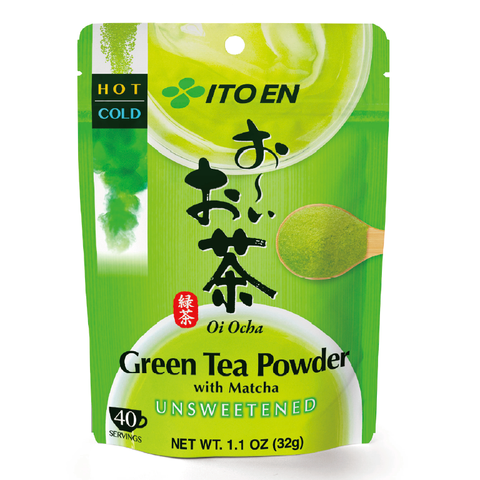 Ito en, green tea powder, with matcha powder 32g