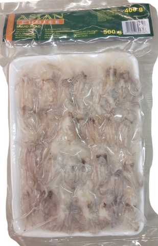 Asian Choice, Frozen squid head W/C, 500gr