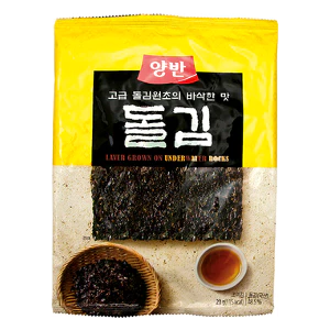 Dongwon, Seasoned roasted seaweed various sizes (not suitable for making sushi rolls)