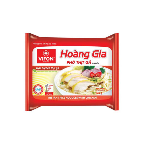 Vifon, Instant noodle Hoang Gia, 3 flavours, 120g
