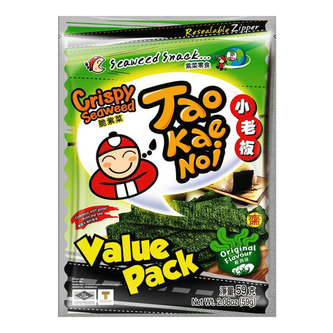 Tao Kae Noi, Crispy seaweed snack, 32g, various flavors