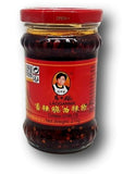 Lao Gan Ma, chili öljyssä, erilaisia ​​vaihtoehtoja, erikokoisia