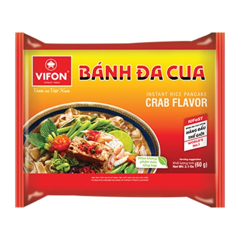 Rice noodle crab style, Banh Da Cua 60g