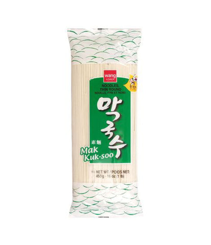 Wang, Noodle Dry Green (makkuksoo), 453g