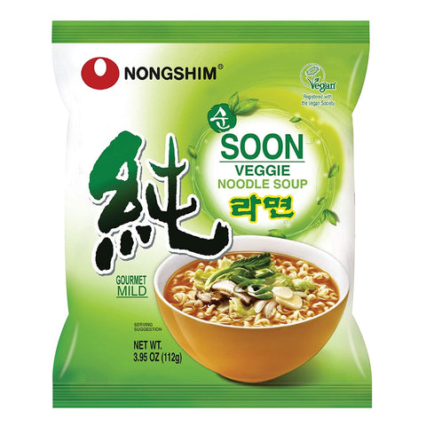 Nongshim, Soon Veggie Noodle, 112g