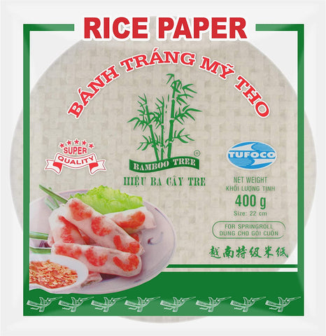 Bamboo Tree, Rice Paper for summer rolls, various sizes