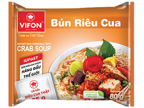 VIFON, Instant noodle crab style BUN RIEU CUA 80G