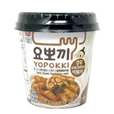 Yopokki, ricecake cup, jjajang or teriyaki