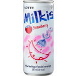 KR Milkis Carbonated Soft Drink in Can 250ml various flavours